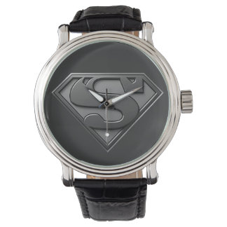 Superman logo watch