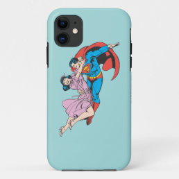 Superman &amp; Lois in Pink iPhone 11 Case