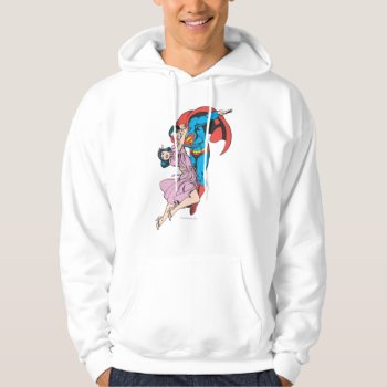 Superman & Lois In Pink Hoodie by superman at Zazzle