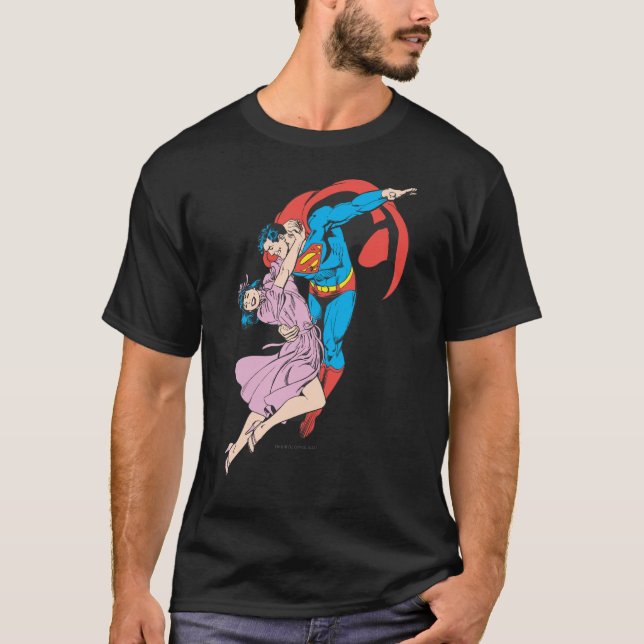 Superman & Lois in Pink T-Shirt (Front)
