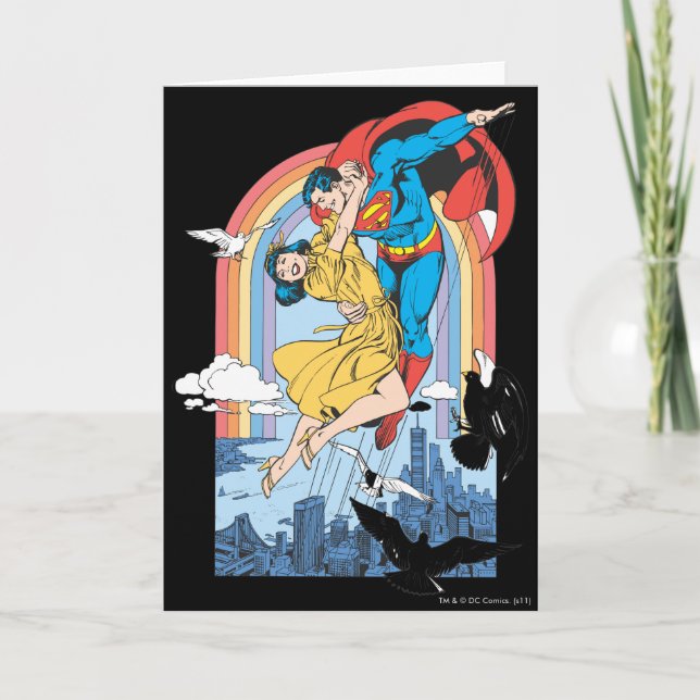 Superman & Lois in Yellow Card (Front)