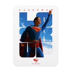 Superman Look Up Pose Magnet