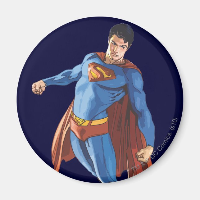 Superman Looking Down Magnet (Front)