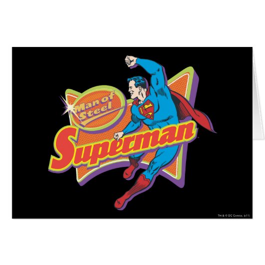 Superman - Man of Steel Cards (Front Horizontal)