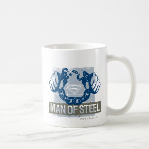 Superman Man of Steel Coffee Mug