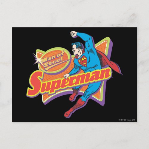 Superman _ Man of Steel Postcard