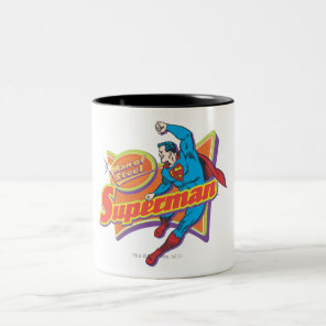 Superman - Man of Steel Two-Tone Coffee Mug
