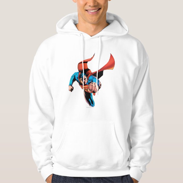 Superman moving forward hoodie (Front)