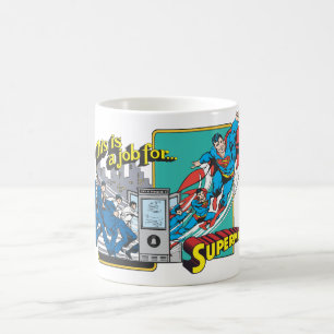 Superman Phonebooth Coffee Mug