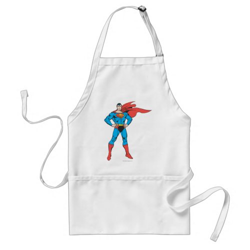 Superman Posing Adult Apron