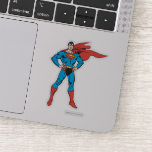 Superman Posing Sticker