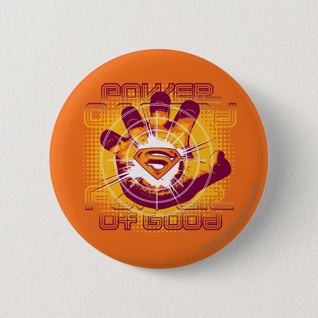 Superman Power of Good Button (Front)
