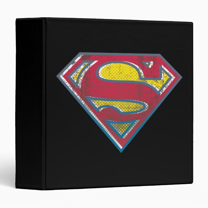 Superman Printed Logo Vinyl Binders