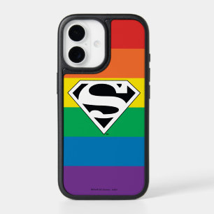 Superman Rainbow Logo iPhone 17 Case