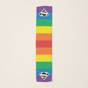 Superman Rainbow Logo Scarf