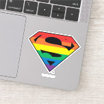 Superman Rainbow Logo Sticker