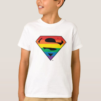 Superman Rainbow Logo T-Shirt