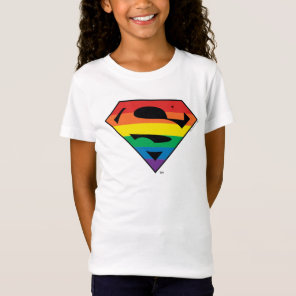 Superman Rainbow Logo T-Shirt