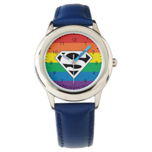 Superman Rainbow Logo Watch