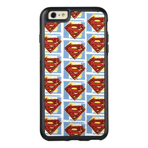 Superman Red and Blue Pattern OtterBox iPhone 6/6s Plus Case