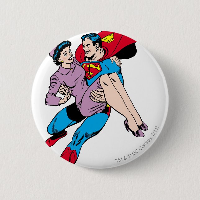 Superman rescues Louis Button (Front)