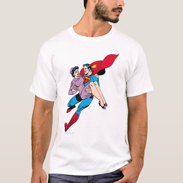 Superman rescues Louis T-Shirt (Front)