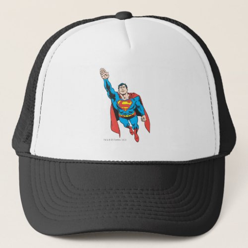 Superman Right Arm Raised Trucker Hat