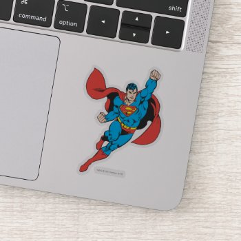 Superman Right Fist Raised Sticker by superman at Zazzle