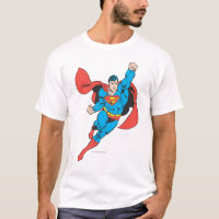 Superman Right Fist Raised T-Shirt