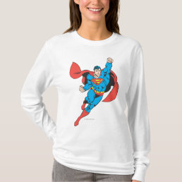 Superman Right Fist Raised T-Shirt