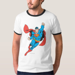 Superman Right Fist Raised T-Shirt