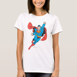 Superman Right Fist Raised T-Shirt