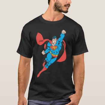 Superman Right Fist Raised T-shirt by superman at Zazzle