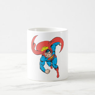 Superman Runs Forward Coffee Mug