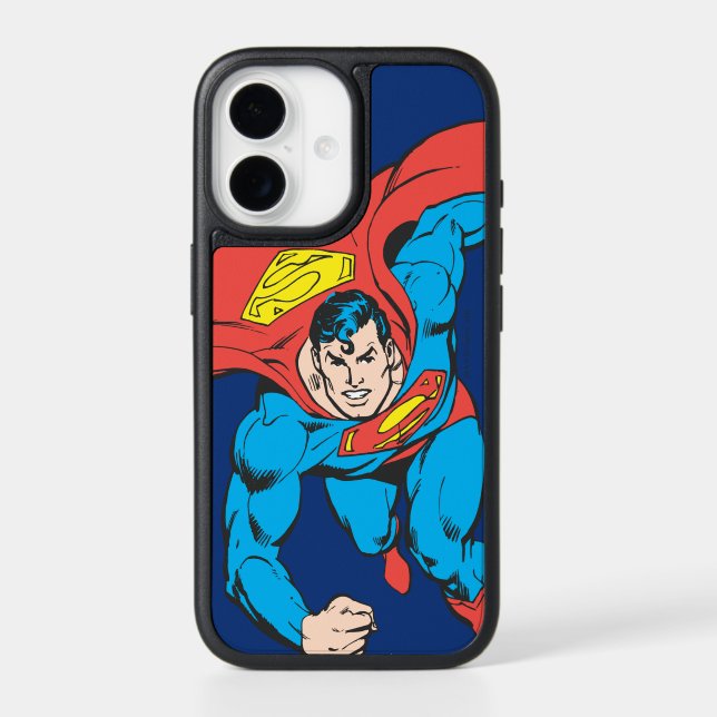 Superman Runs Forward Otterbox iPhone Case (Back)