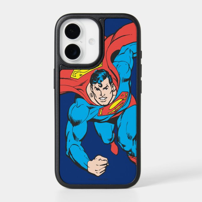 Superman Runs Forward Otterbox iPhone Case (Back)