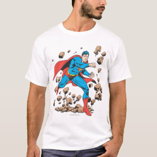 Superman Runs in Rubble T-Shirt