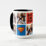 Superman S-Shield&#160;| Best Dad Photo Collage Mug
