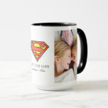 Superman S-Shield&#160;| Best Dad Photo Mug