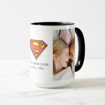 Superman S-Shield | Best Mom Photo Mug