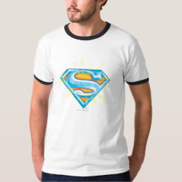 Superman S-Shield | Blue and Orange Logo T-Shirt