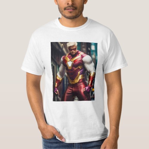 Superman S_Shield Bravery Tee T_Shirt