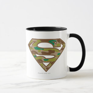 Superman S-Shield Camouflage Logo Mug