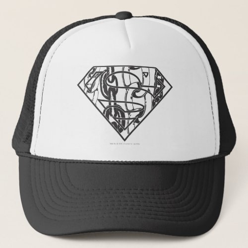 Superman S_Shield  Chainlink Logo Trucker Hat