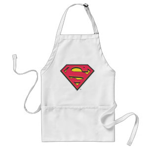 Superman S-Shield   Classic Logo Adult Apron