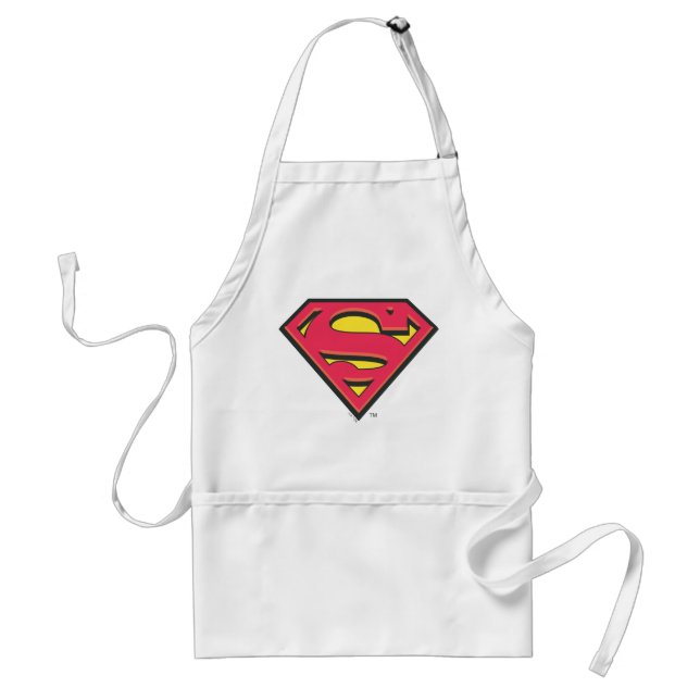 Superman S-Shield | Classic Logo Adult Apron (Front)
