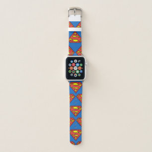 Superman S-Shield Classic Logo Apple Watch Band