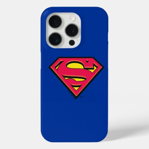 Superman S_Shield  Classic Logo iPhone 15 Pro Case