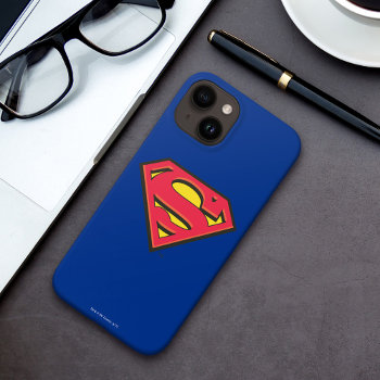 Superman S-shield | Classic Logo Case-mate Iphone 14 Case by superman at Zazzle