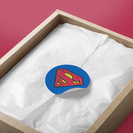 Superman S-shield | Classic Logo Classic Round Sticker